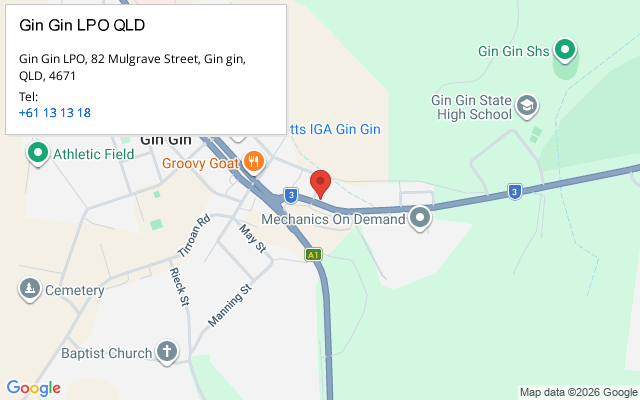 Gin Gin LPO QLD