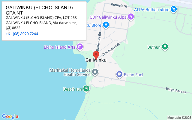 GALIWINKU (ELCHO ISLAND) CPA NT