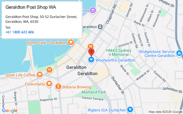 Geraldton Post Shop WA
