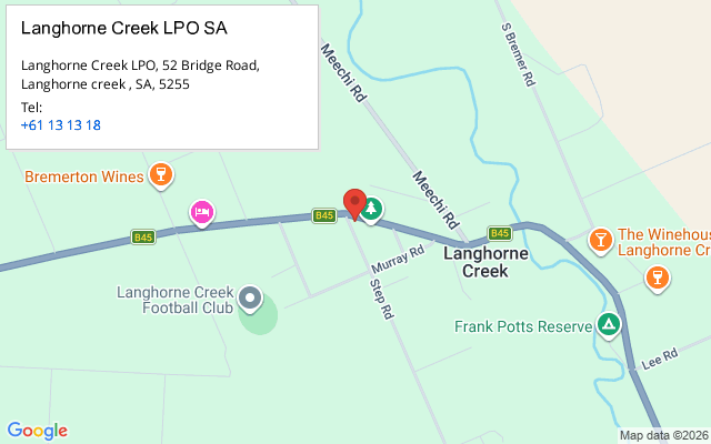 Langhorne Creek LPO SA