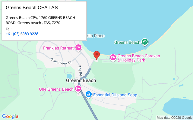 Greens Beach CPA TAS