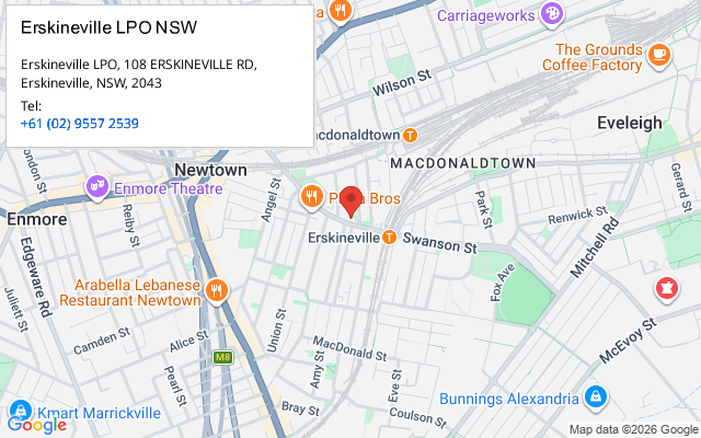Erskineville LPO NSW