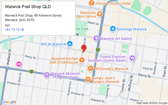 Warwick Post Shop QLD