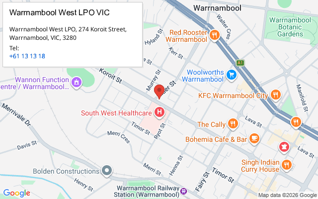 Warrnambool West LPO VIC