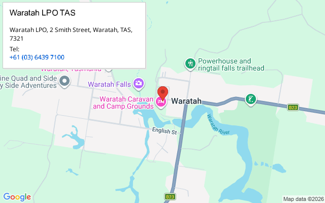 Waratah LPO TAS