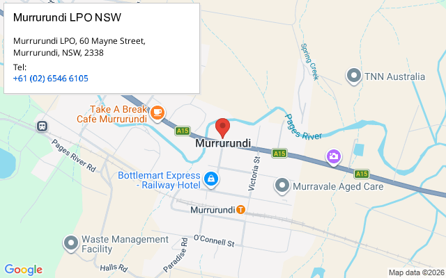 Murrurundi LPO NSW