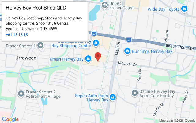 Hervey Bay Post Shop QLD