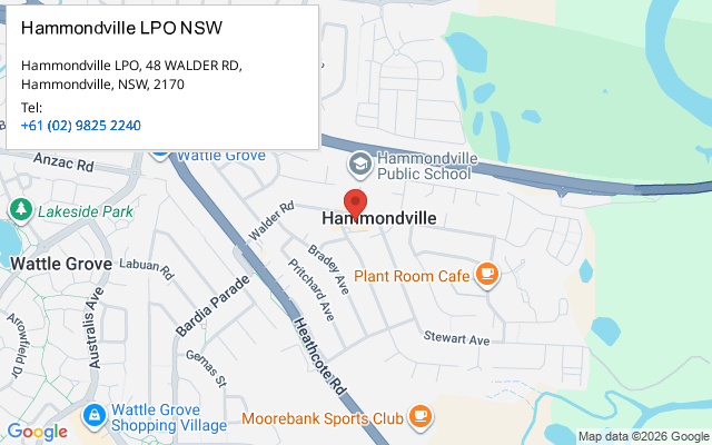 Hammondville LPO NSW