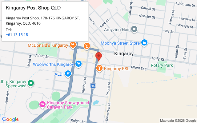 Kingaroy Post Shop QLD