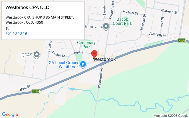 Westbrook CPA QLD