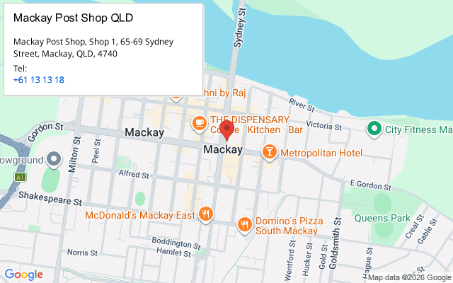 Mackay Post Shop QLD