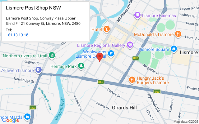 Lismore Post Shop NSW