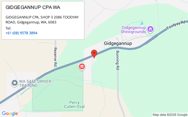 GIDGEGANNUP CPA WA