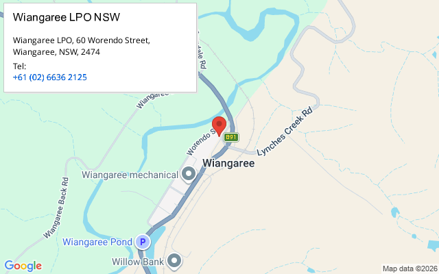 Wiangaree LPO NSW