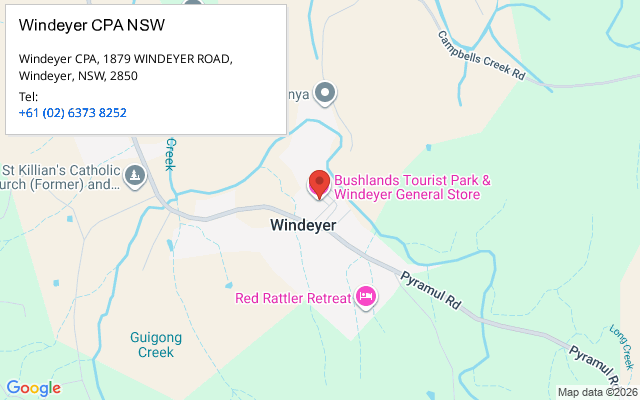 Windeyer CPA NSW