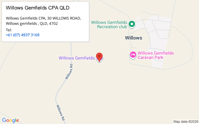 Willows Gemfields CPA QLD