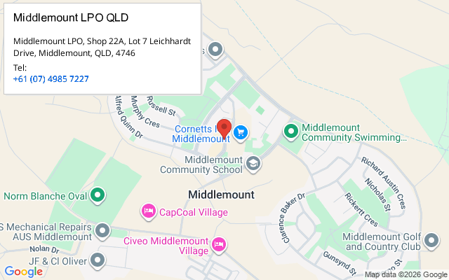 Middlemount LPO QLD
