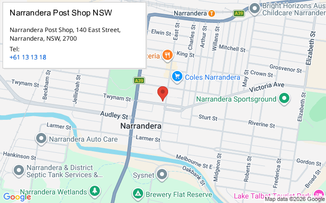 Narrandera Post Shop NSW