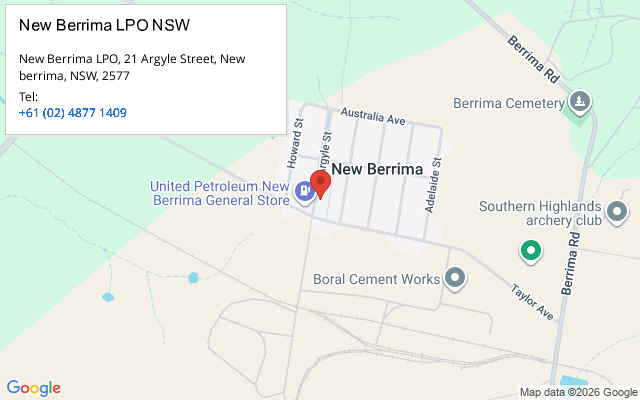 New Berrima LPO NSW