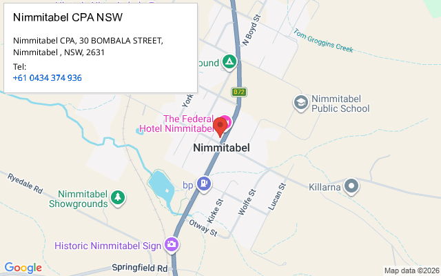 Nimmitabel CPA NSW