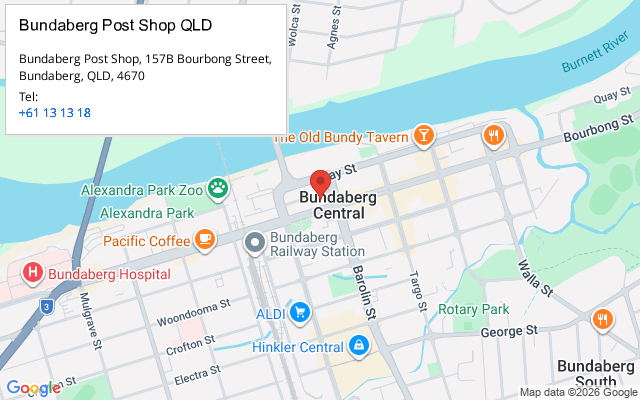 Bundaberg Post Shop QLD