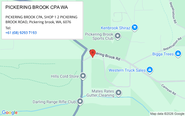 PICKERING BROOK CPA WA