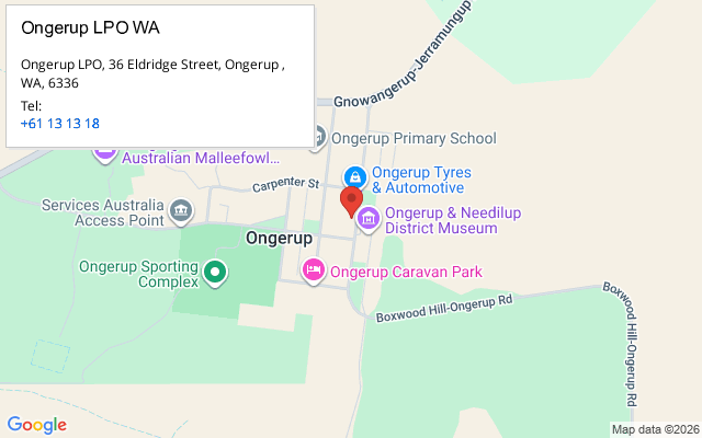 Ongerup LPO WA