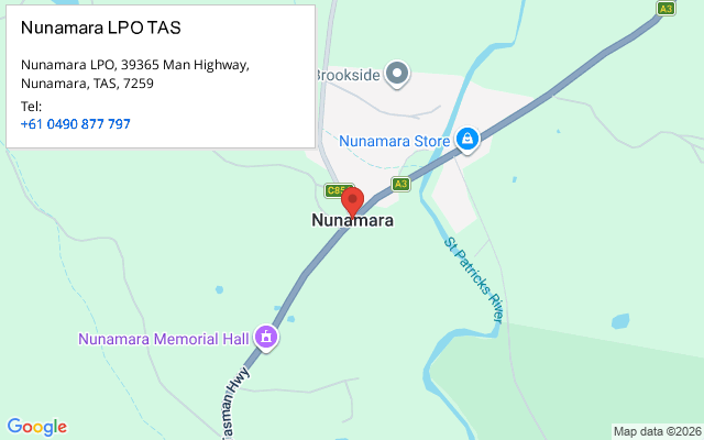 Nunamara LPO TAS