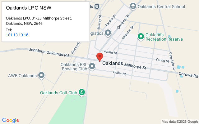 Oaklands LPO NSW