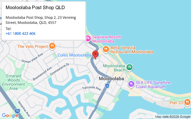 Mooloolaba Post Shop QLD