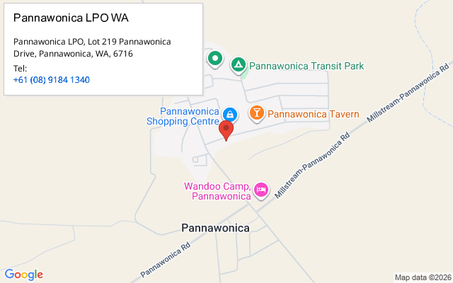 Pannawonica LPO WA