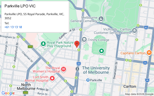 Parkville LPO VIC