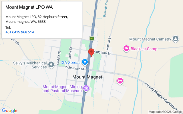 Mount Magnet LPO WA