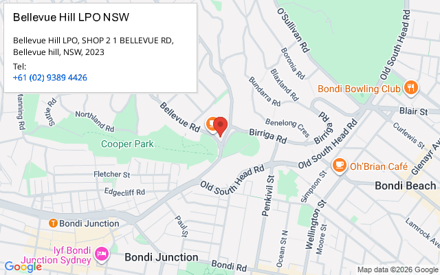 Bellevue Hill LPO NSW