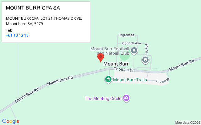 MOUNT BURR CPA SA