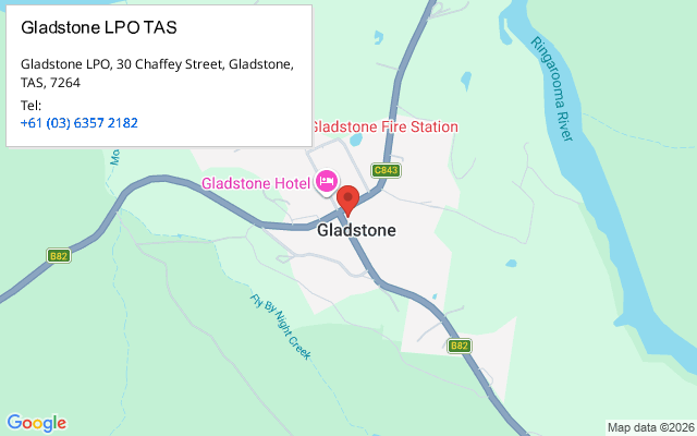 Gladstone LPO TAS