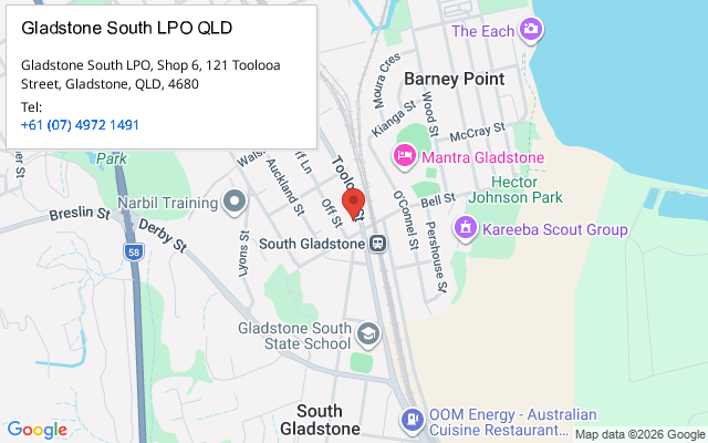 Gladstone South LPO QLD