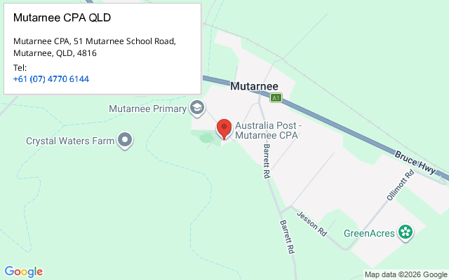 Mutarnee CPA QLD