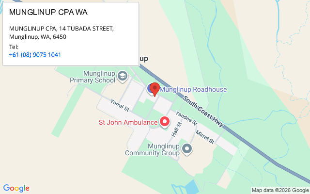 MUNGLINUP CPA WA