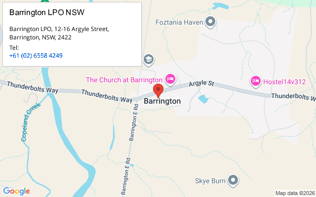 Barrington LPO NSW