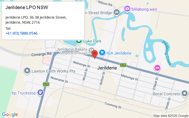 Jerilderie LPO NSW
