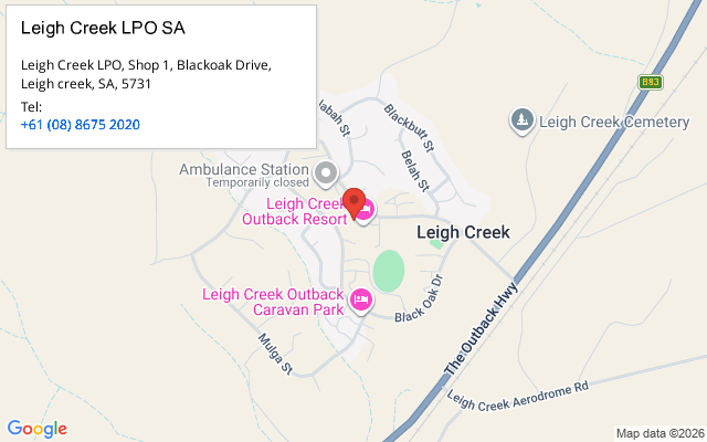 Leigh Creek LPO SA