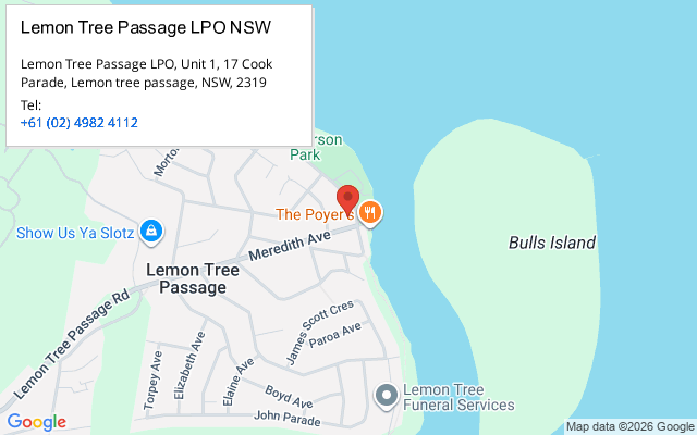 Lemon Tree Passage LPO NSW