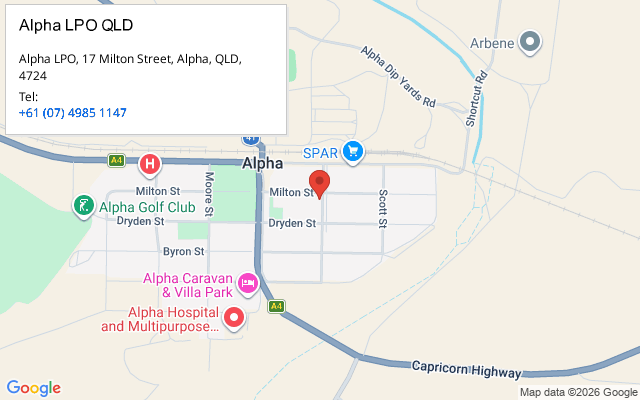 Alpha LPO QLD