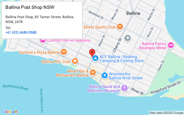 Ballina Post Shop NSW
