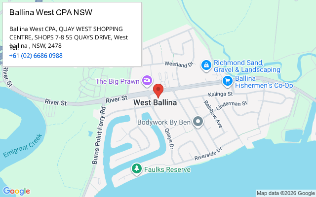 Ballina West CPA NSW
