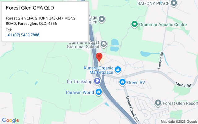 Forest Glen CPA QLD