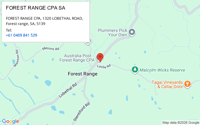 FOREST RANGE CPA SA