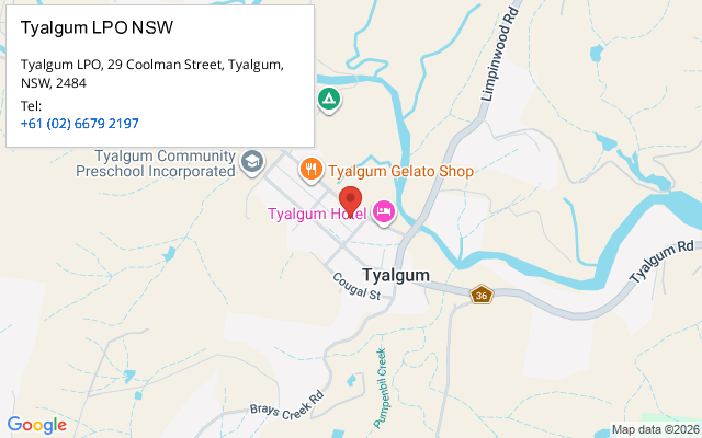 Tyalgum LPO NSW