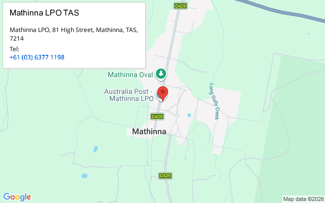Mathinna LPO TAS